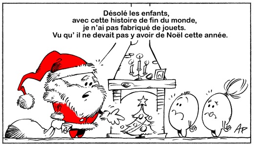 père Noël fin du monde 2012 blog